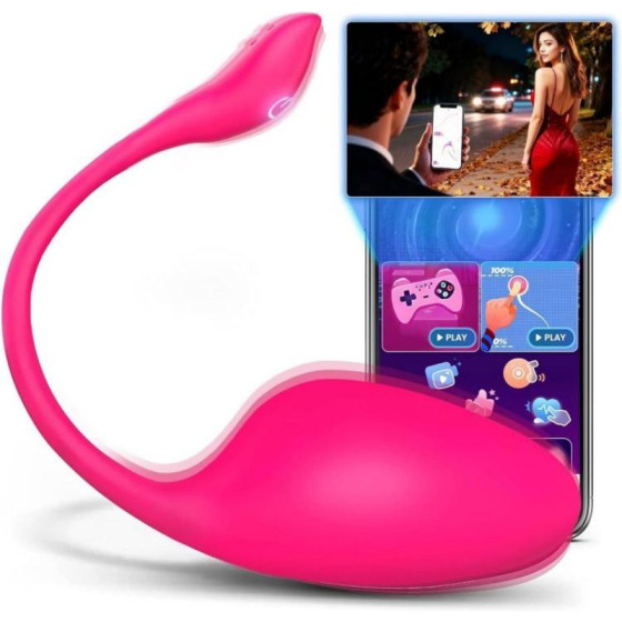 App Controlled Bluetooth Vibrator Egg
